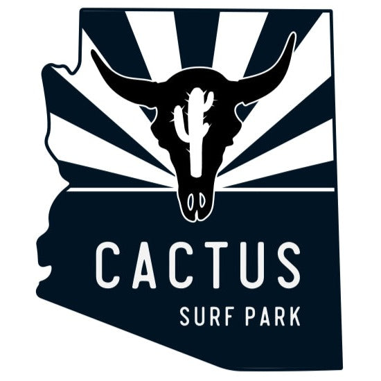 Cactus Surf Park ICON Premium Zip Fleece - Black