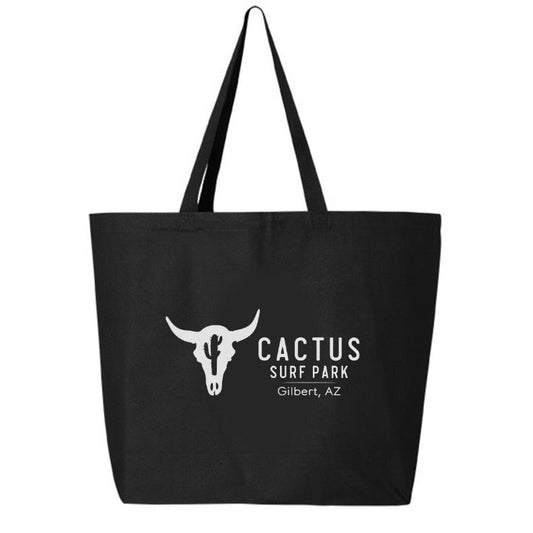 Cactus Surf Park Large Tote - You Can Take It With You  - ICON / Black
